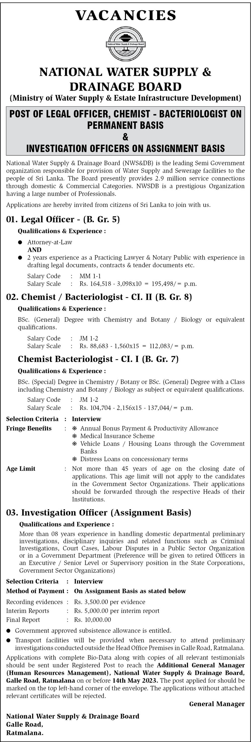 legal-officer-chemist-bacteriologist-investigation-officer-national