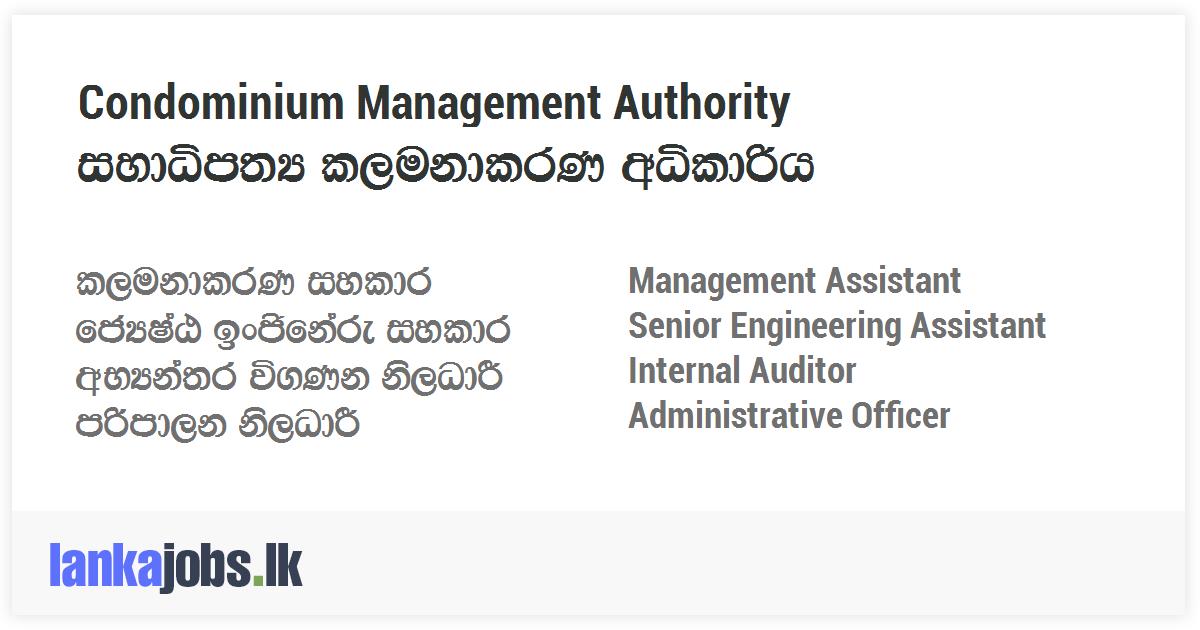 View of Management Assistant, Senior Engineering Assistant, Internal Auditor ...